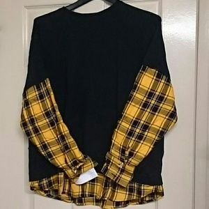 Zara Fake Two-Piece Top